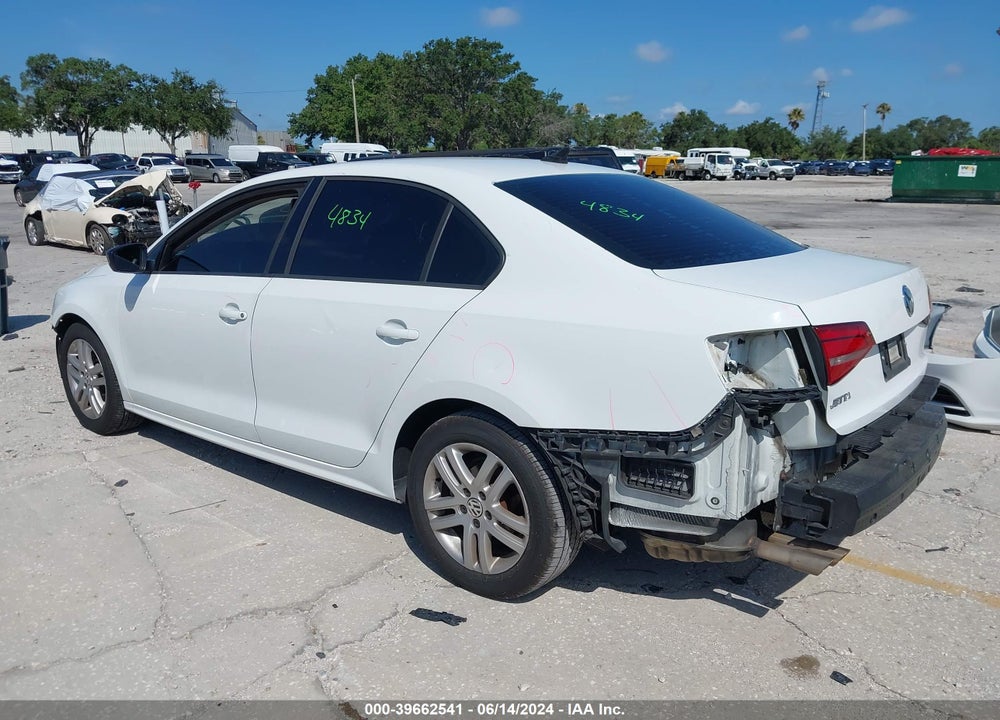 2015 VOLKSWAGEN JETTA 2.0L S VIN: 3VW2K7AJ7FM350795