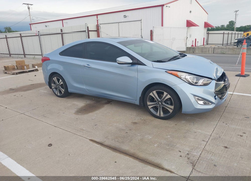 2013 HYUNDAI ELANTRA SE VIN: KMHDH6AE5DU007804