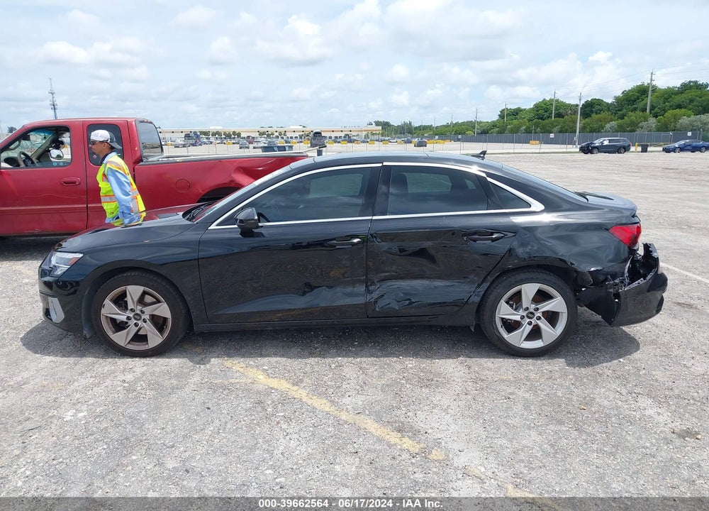 2023 AUDI A3 PREMIUM 40 TFSI FRONT-WHEEL DRIVE S TRONIC VIN: WAUAUDGY6PA037406