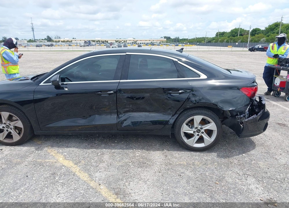 2023 AUDI A3 PREMIUM 40 TFSI FRONT-WHEEL DRIVE S TRONIC VIN: WAUAUDGY6PA037406