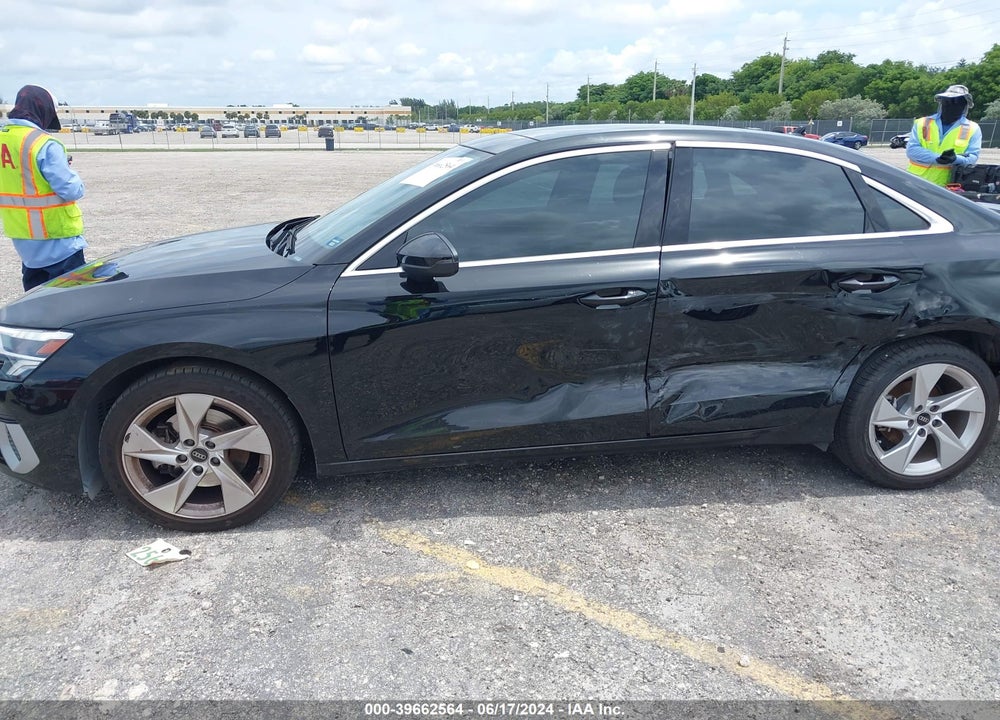 2023 AUDI A3 PREMIUM 40 TFSI FRONT-WHEEL DRIVE S TRONIC VIN: WAUAUDGY6PA037406