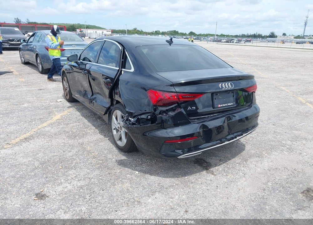 2023 AUDI A3 PREMIUM 40 TFSI FRONT-WHEEL DRIVE S TRONIC VIN: WAUAUDGY6PA037406