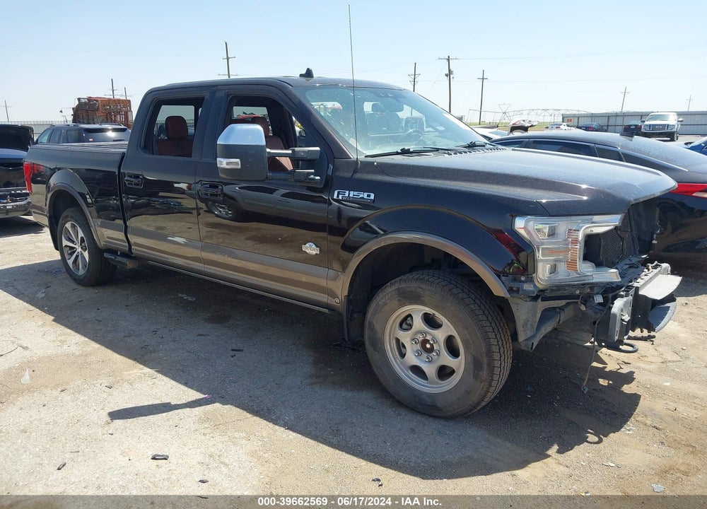 2018 FORD F-150 KING RANCH VIN: 1FTFW1EG7JFD85740