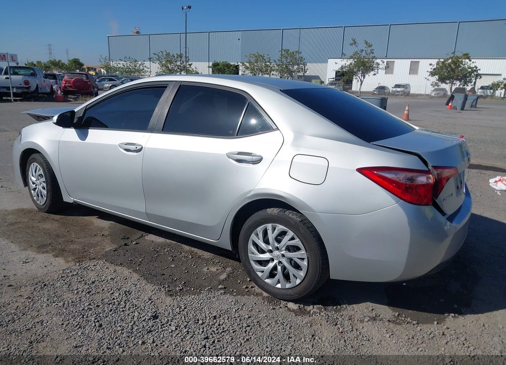2019 TOYOTA COROLLA LE VIN: 5YFBURHE5KP889839