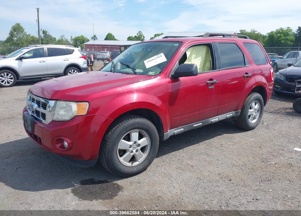 2009 FORD ESCAPE XLT VIN: 1FMCU03G09KD05716