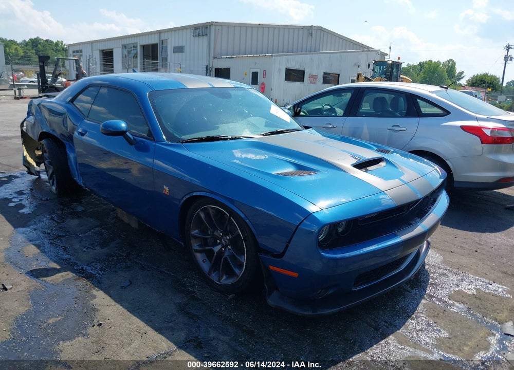 2022 DODGE CHALLENGER R/T SCAT PACK VIN: 2C3CDZFJXNH128422