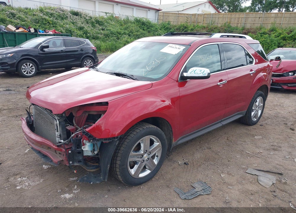 2014 CHEVROLET EQUINOX LTZ VIN: 2GNFLHE33E6206440