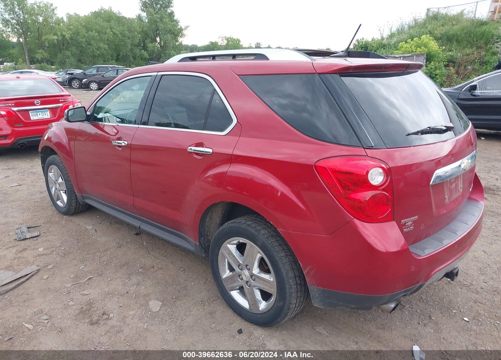 2014 CHEVROLET EQUINOX LTZ VIN: 2GNFLHE33E6206440