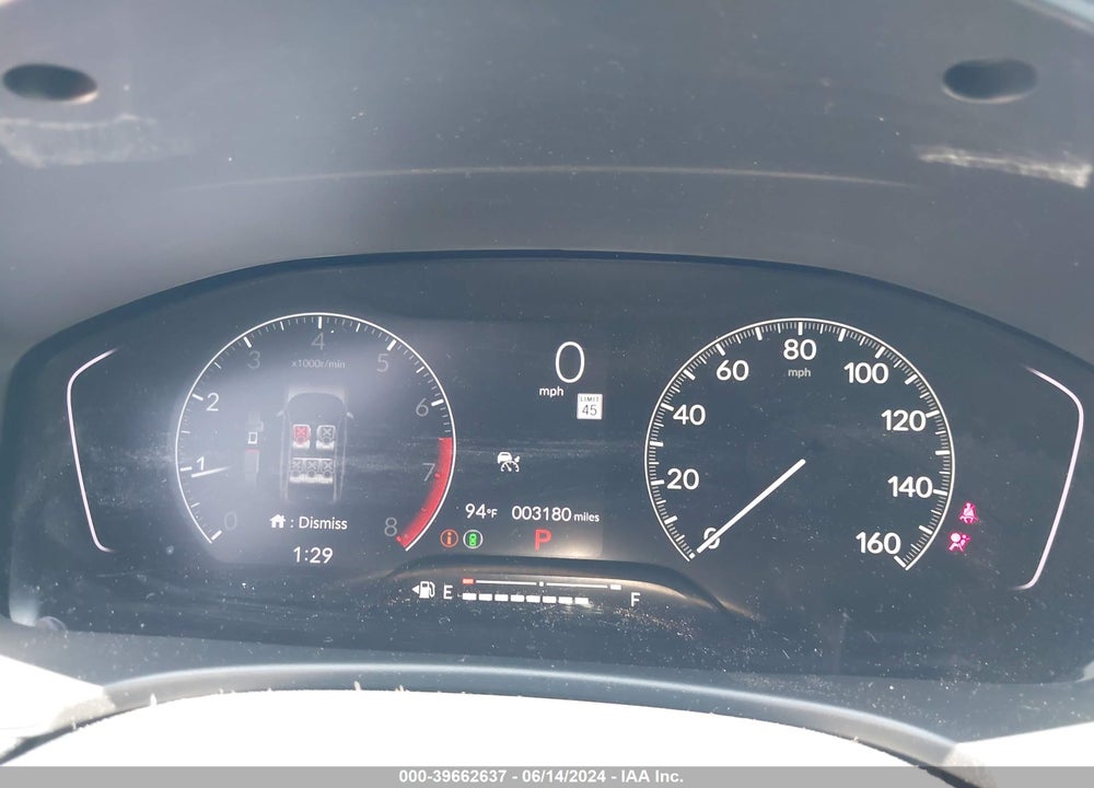 2024 HONDA CIVIC EX VIN: 2HGFE1F79RH327934