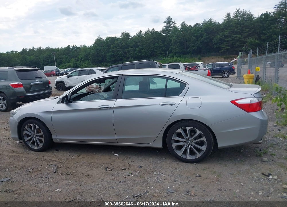 2014 HONDA ACCORD SPORT VIN: 1HGCR2F54EA186128