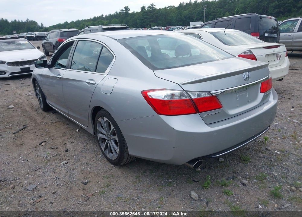 2014 HONDA ACCORD SPORT VIN: 1HGCR2F54EA186128