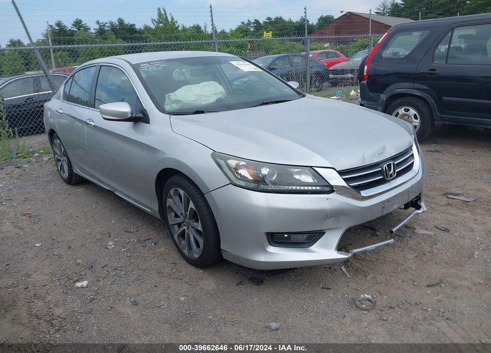 2014 HONDA ACCORD SPORT VIN: 1HGCR2F54EA186128