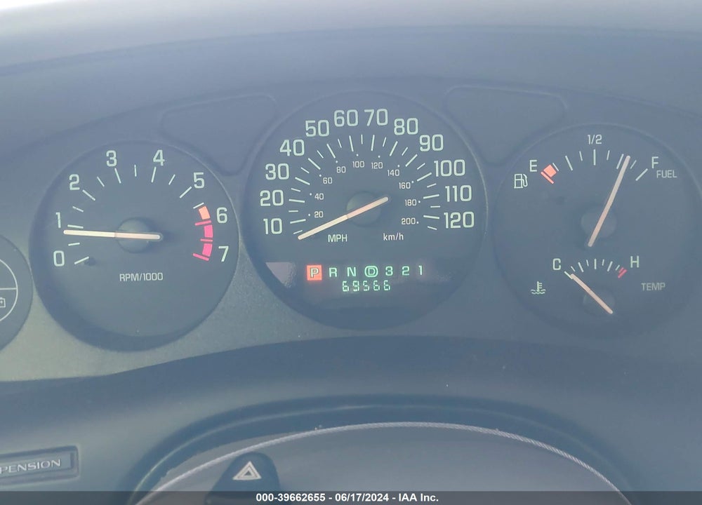 1999 BUICK REGAL LS VIN: 2G4WB52K6X1620121