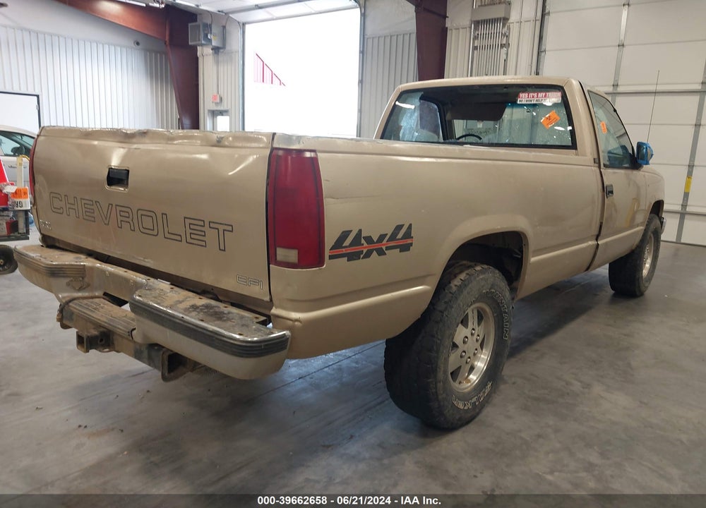 1990 CHEVROLET GMT-400 K2500 VIN: 1GCFK24K4LE222141