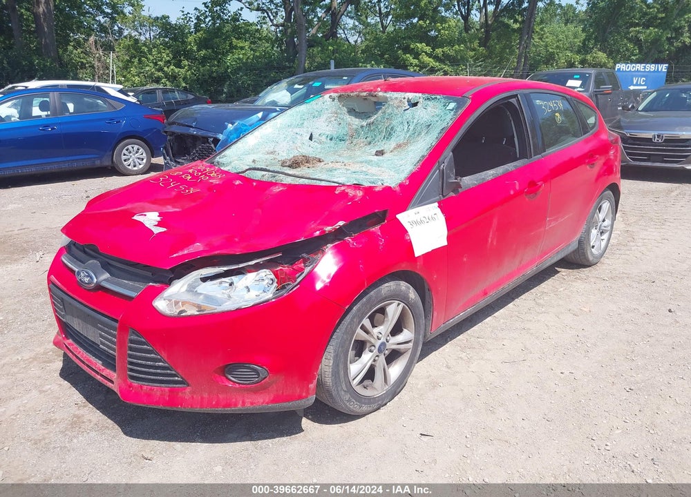 2014 FORD FOCUS SE VIN: 1FADP3K2XEL324534