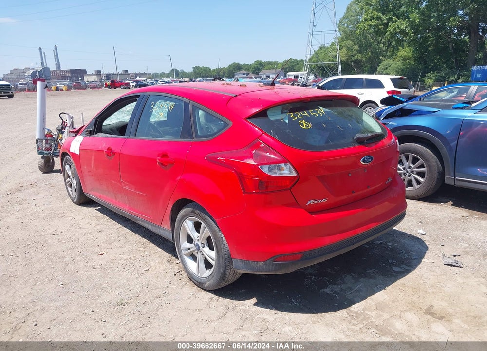 2014 FORD FOCUS SE VIN: 1FADP3K2XEL324534