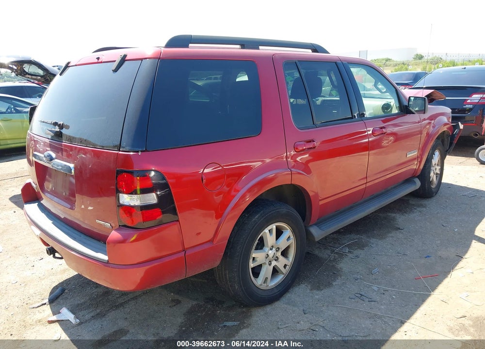 2007 FORD EXPLORER VIN: 1FMEU63E07UB16611