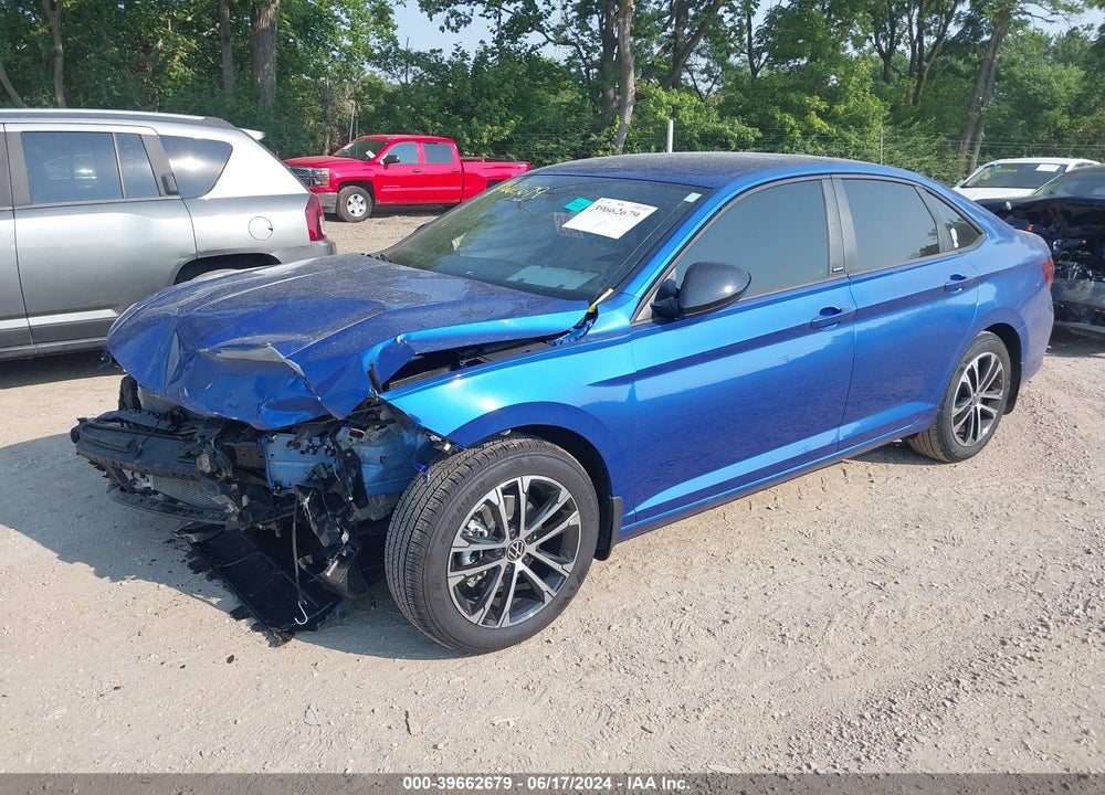 2024 VOLKSWAGEN JETTA 1.5T SPORT VIN: 3VWAM7BU6RM041791