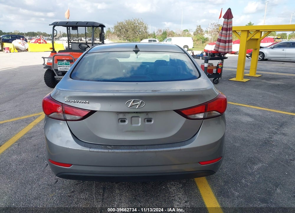 2015 HYUNDAI ELANTRA SE VIN: KMHDH4AEXFU343973