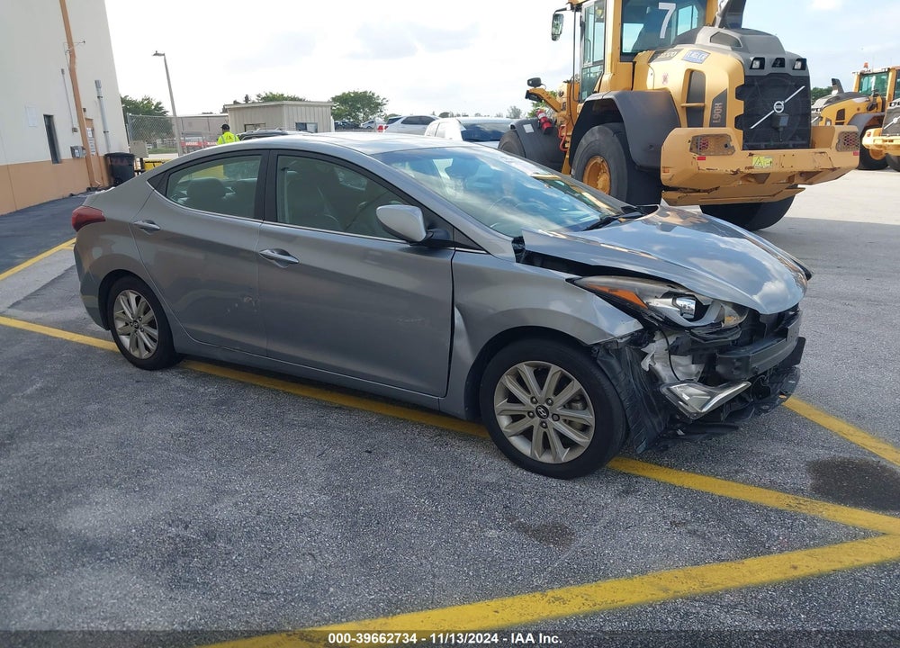 2015 HYUNDAI ELANTRA SE VIN: KMHDH4AEXFU343973