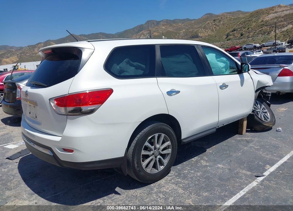 2013 NISSAN PATHFINDER S VIN: 5N1AR2MN0DC670725
