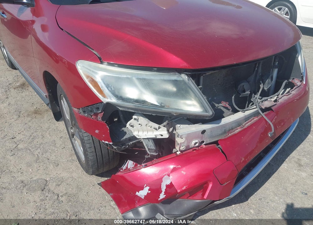 2013 NISSAN PATHFINDER PLATINUM VIN: 5N1AR2MM4DC673604