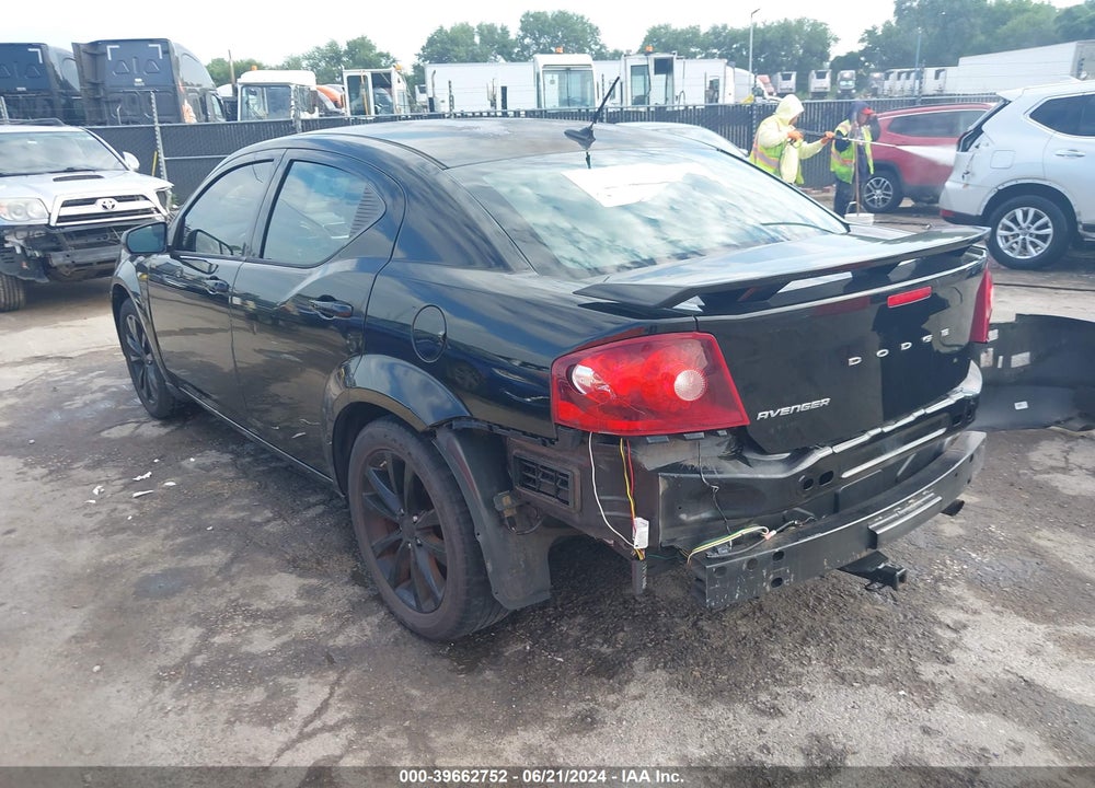 2014 DODGE AVENGER VIN: 1C3CDZCBXEN109048