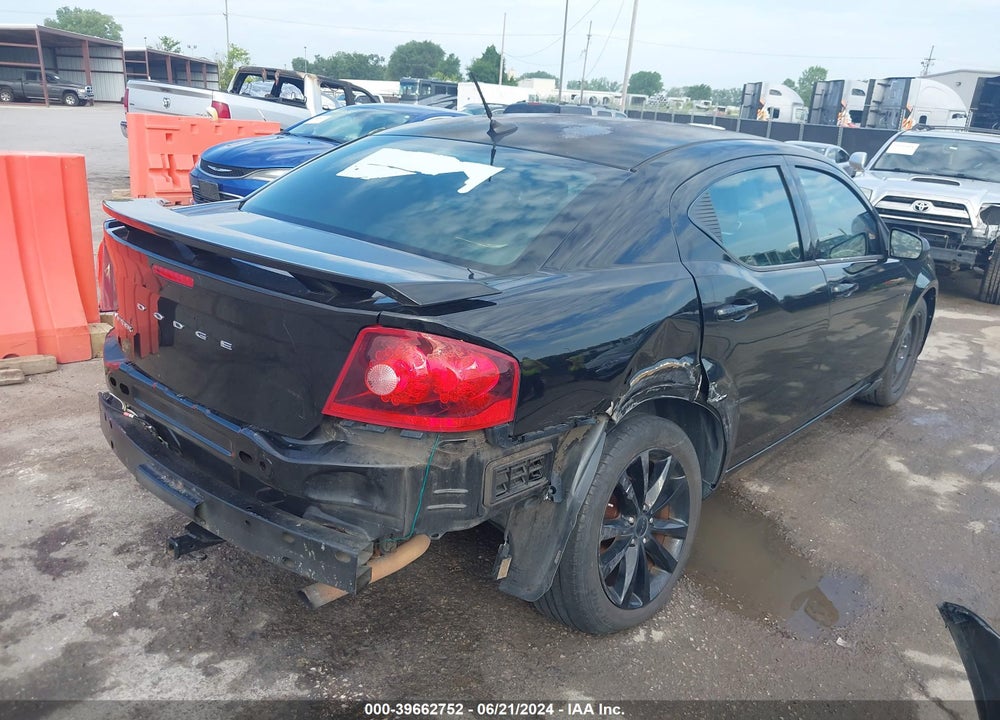2014 DODGE AVENGER VIN: 1C3CDZCBXEN109048