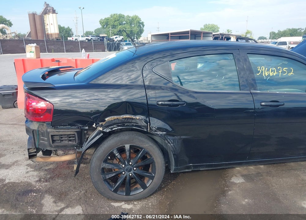 2014 DODGE AVENGER VIN: 1C3CDZCBXEN109048