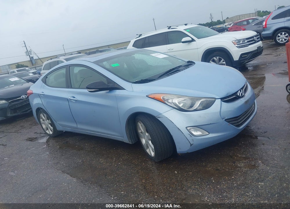 2011 HYUNDAI ELANTRA LIMITED (ULSAN PLANT) VIN: KMHDH4AE1BU091704
