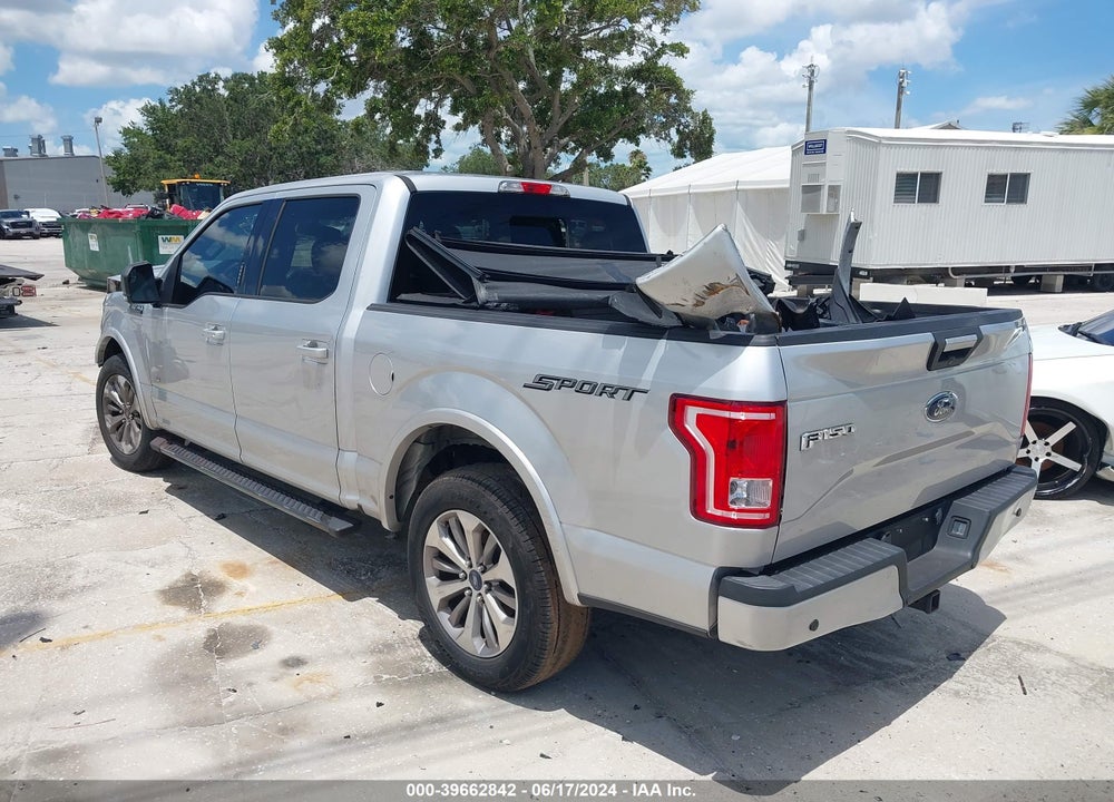 2015 FORD F-150 XLT VIN: 1FTEW1CP1FFC70783