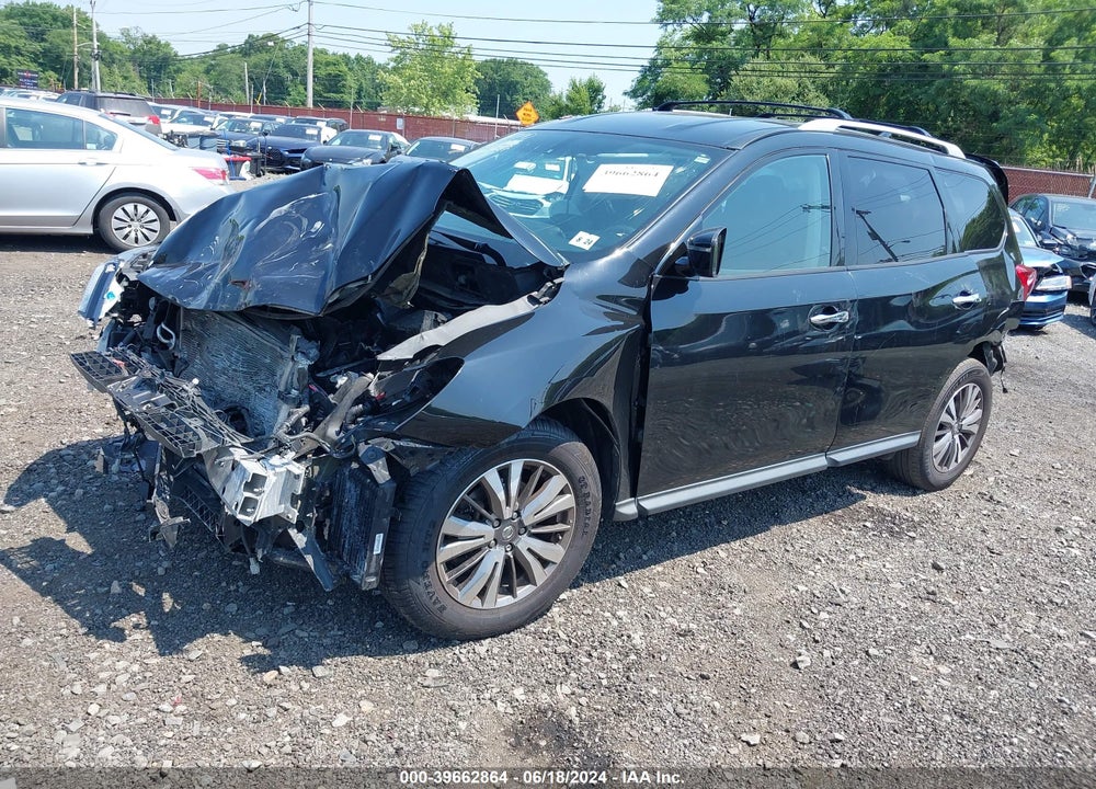 2019 NISSAN PATHFINDER SV VIN: 5N1DR2MM2KC587217