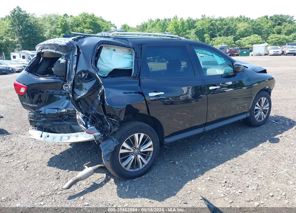 2019 NISSAN PATHFINDER SV VIN: 5N1DR2MM2KC587217