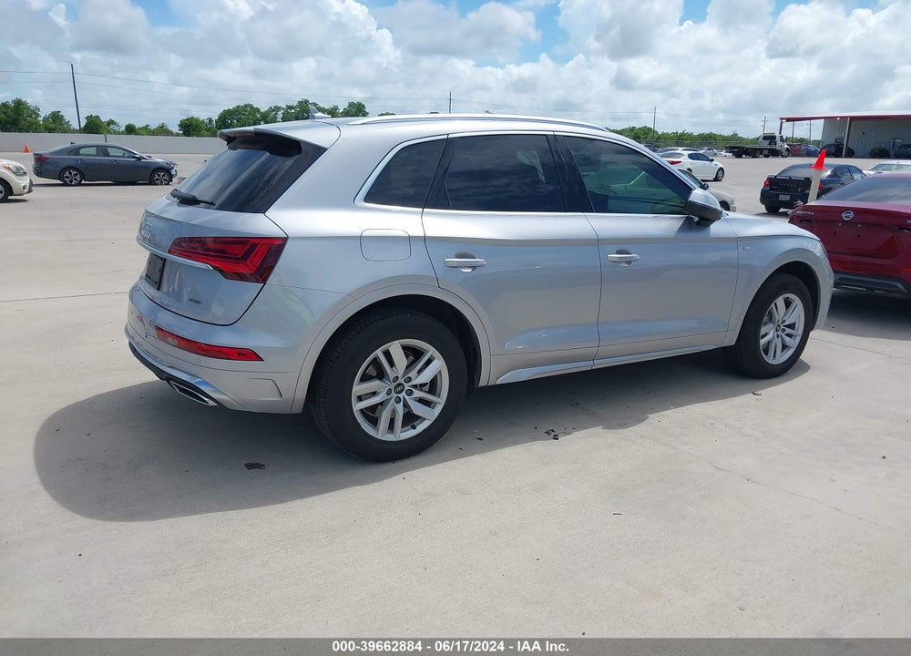 2022 AUDI Q5 PREMIUM 45 TFSI S LINE QUATTRO S TRONIC VIN: WA1GAAFYXN2019031