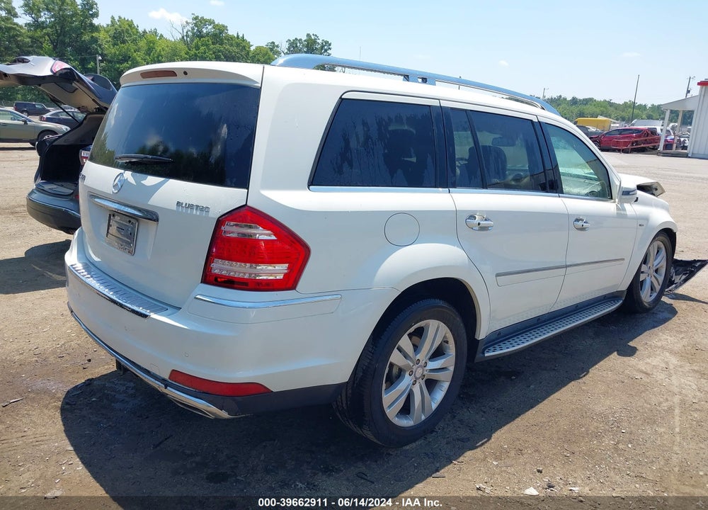 2012 MERCEDES-BENZ GL 350 BLUETEC 4MATIC VIN: 4JGBF2FE7CA790607