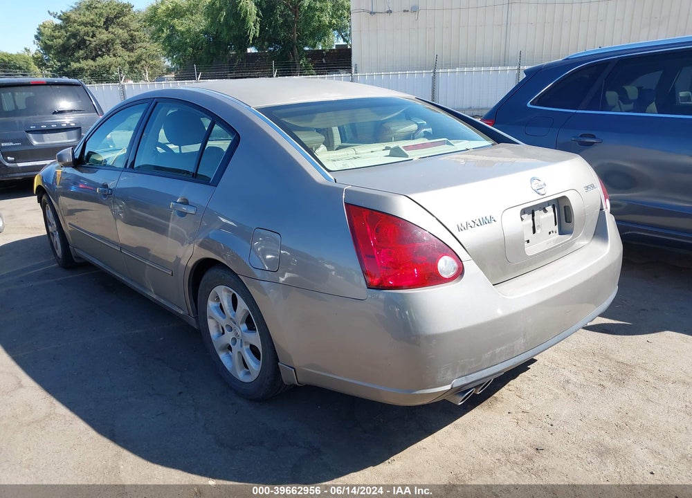 2007 NISSAN MAXIMA 3.5 SL VIN: 1N4BA41E07C804207