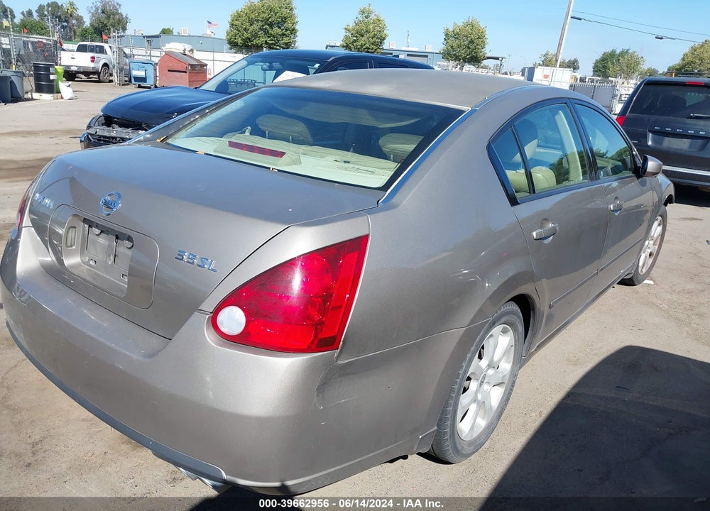 2007 NISSAN MAXIMA 3.5 SL VIN: 1N4BA41E07C804207