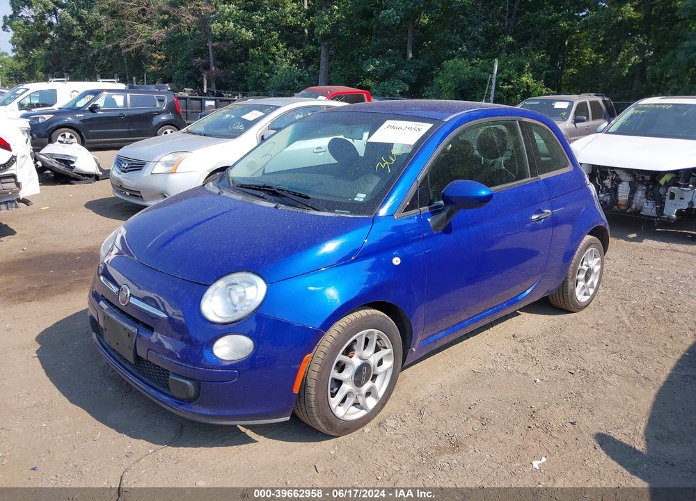 2013 FIAT 500 POP VIN: 3C3CFFAR8DT752246