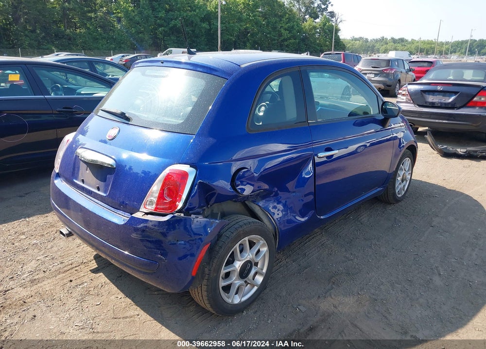 2013 FIAT 500 POP VIN: 3C3CFFAR8DT752246