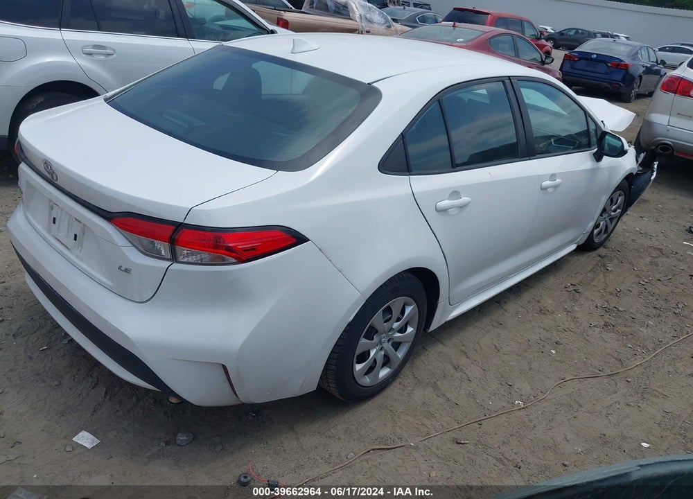 2021 TOYOTA COROLLA LE VIN: 5YFEPMAE7MP177739