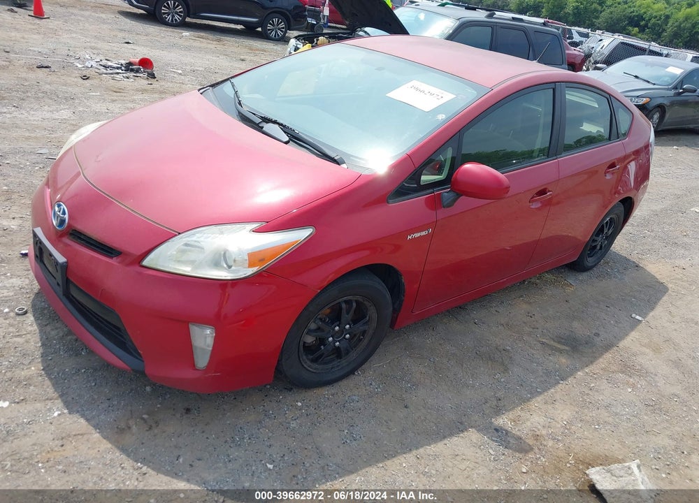 2014 TOYOTA PRIUS VIN: JTDKN3DU7E1756922