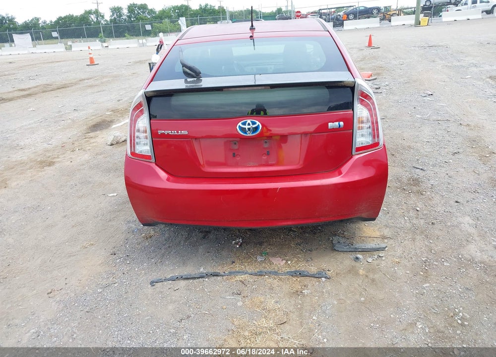 2014 TOYOTA PRIUS VIN: JTDKN3DU7E1756922