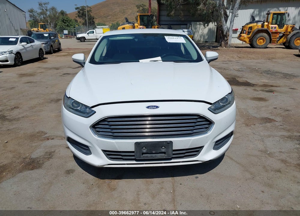 2016 FORD FUSION S VIN: 3FA6P0G74GR147429
