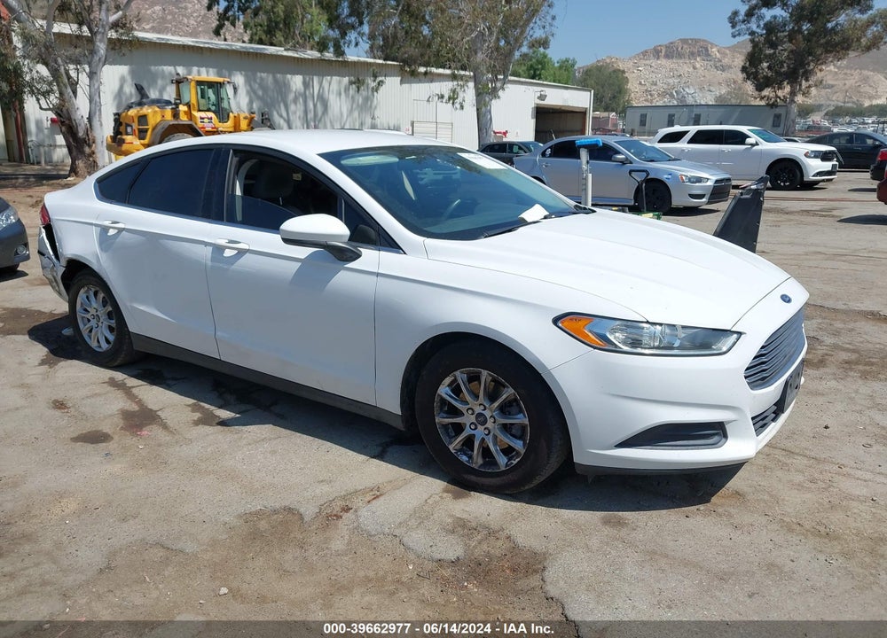 2016 FORD FUSION S VIN: 3FA6P0G74GR147429