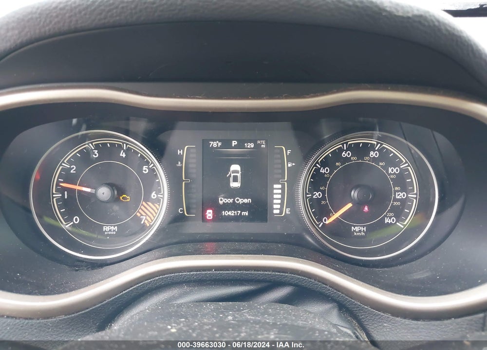 2015 JEEP CHEROKEE LATITUDE VIN: 1C4PJMCB4FW514858