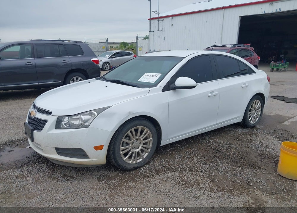 2012 CHEVROLET CRUZE ECO VIN: 1G1PJ5SC3C7161690