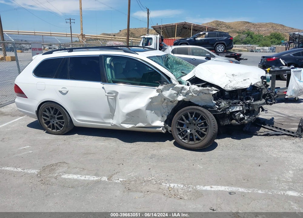 2012 VOLKSWAGEN JETTA SPORTWAGEN VIN: 3VWPL7AJ2CM649674
