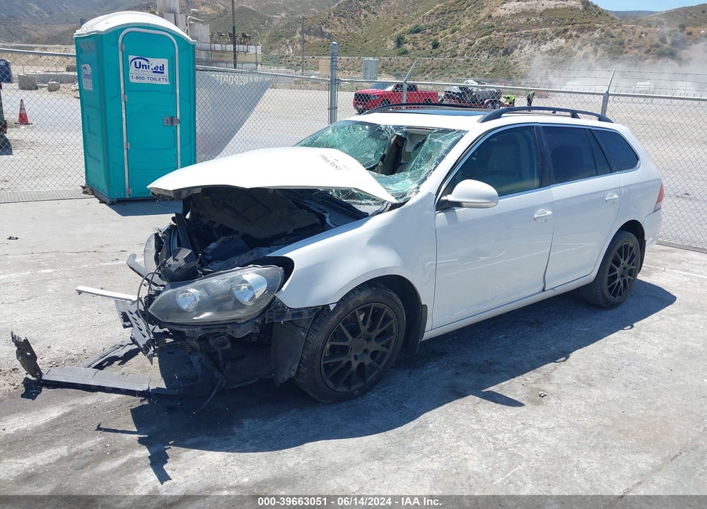 2012 VOLKSWAGEN JETTA SPORTWAGEN VIN: 3VWPL7AJ2CM649674