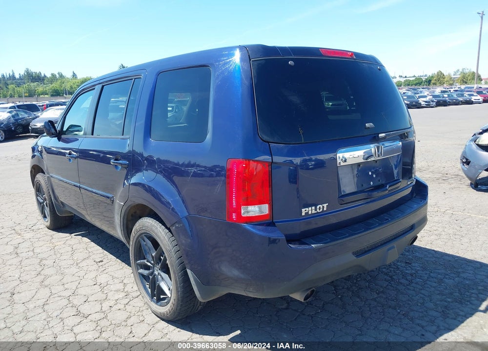 2014 HONDA PILOT EX-L VIN: 5FNYF4H55EB042309