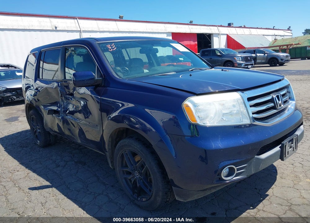 2014 HONDA PILOT EX-L VIN: 5FNYF4H55EB042309